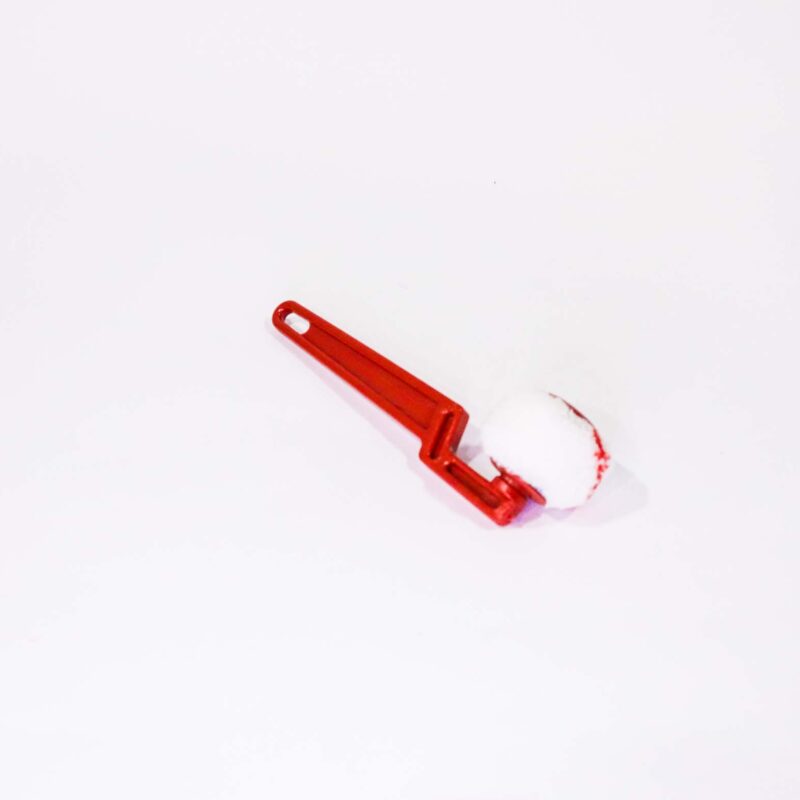 Minirodillo rojo 1 felpa epoxica